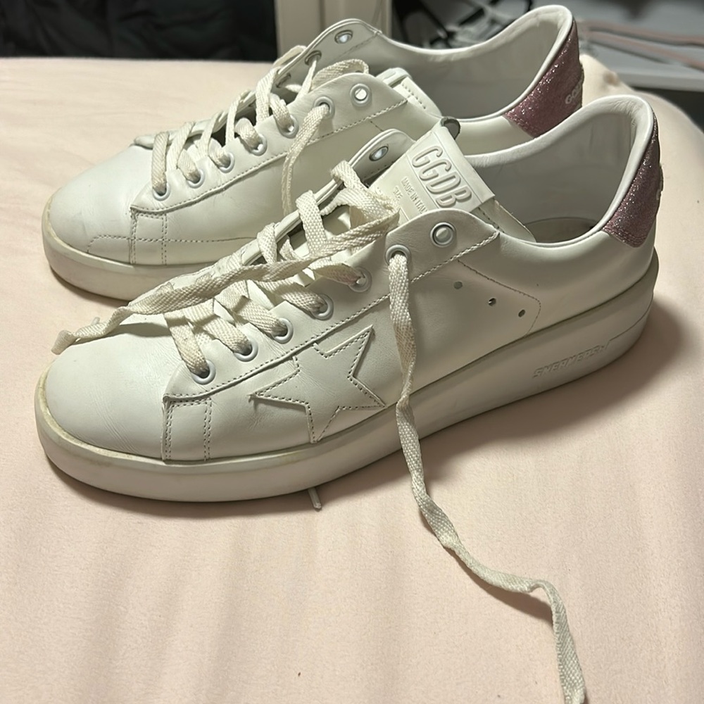 Golden Goose Deluxe Brand Purestar Low-Top Sneakers